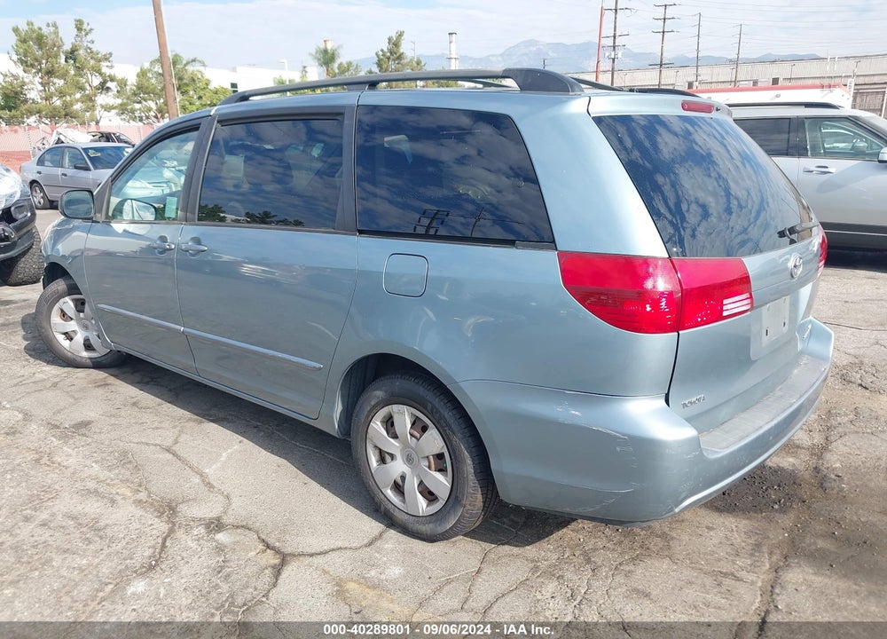 2004 TOYOTA SIENNA LE VIN: 5TDZA23C44S175750
