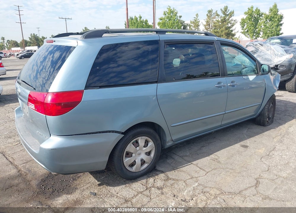 2004 TOYOTA SIENNA LE VIN: 5TDZA23C44S175750