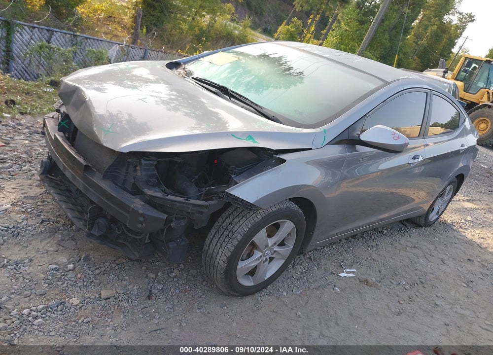 2013 HYUNDAI ELANTRA GLS/LIMITED VIN: KMHDH4AE5DU013221
