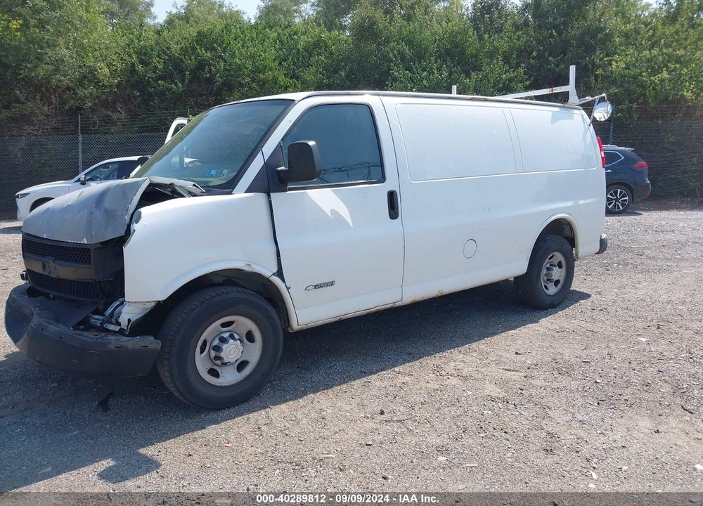 2006 CHEVROLET EXPRESS WORK VAN VIN: 1GCGG25V861260756