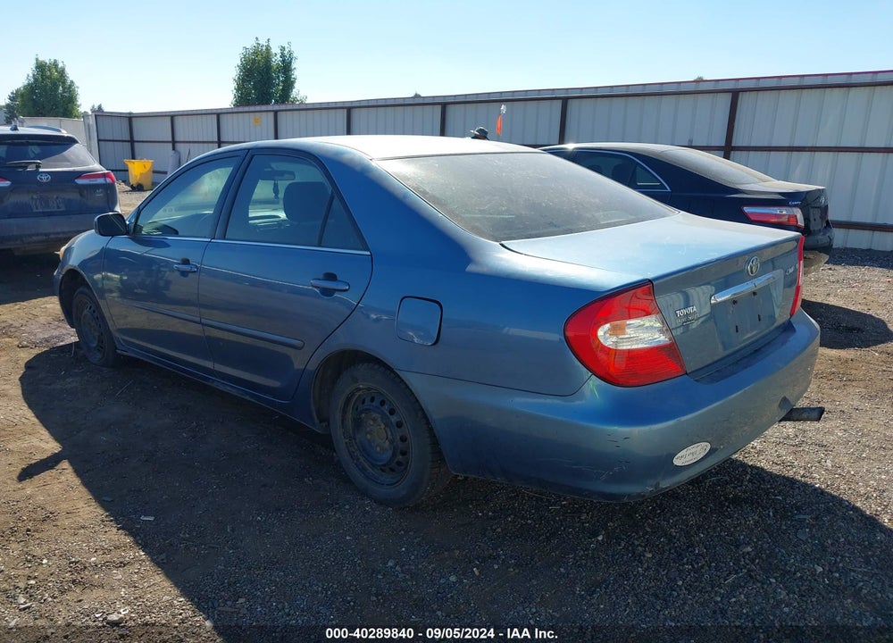 2003 TOYOTA CAMRY LE VIN: 4T1BE32K13U745276