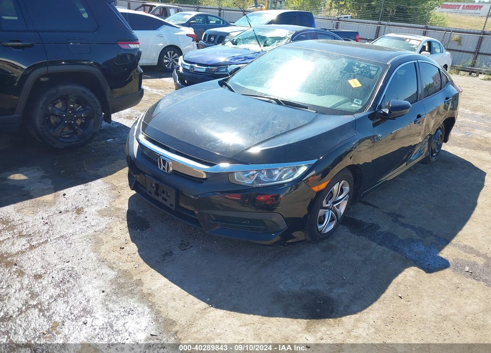2016 HONDA CIVIC LX VIN: 19XFC2F57GE095366