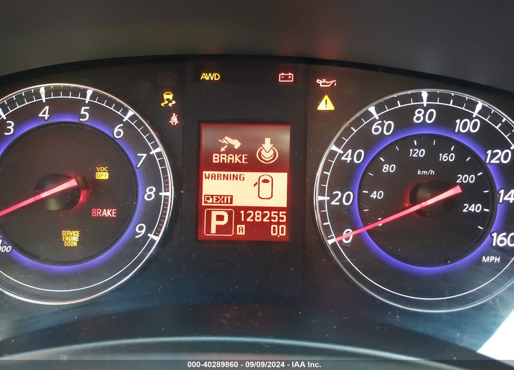 2010 INFINITI EX35 JOURNEY VIN: JN1AJ0HR6AM752576