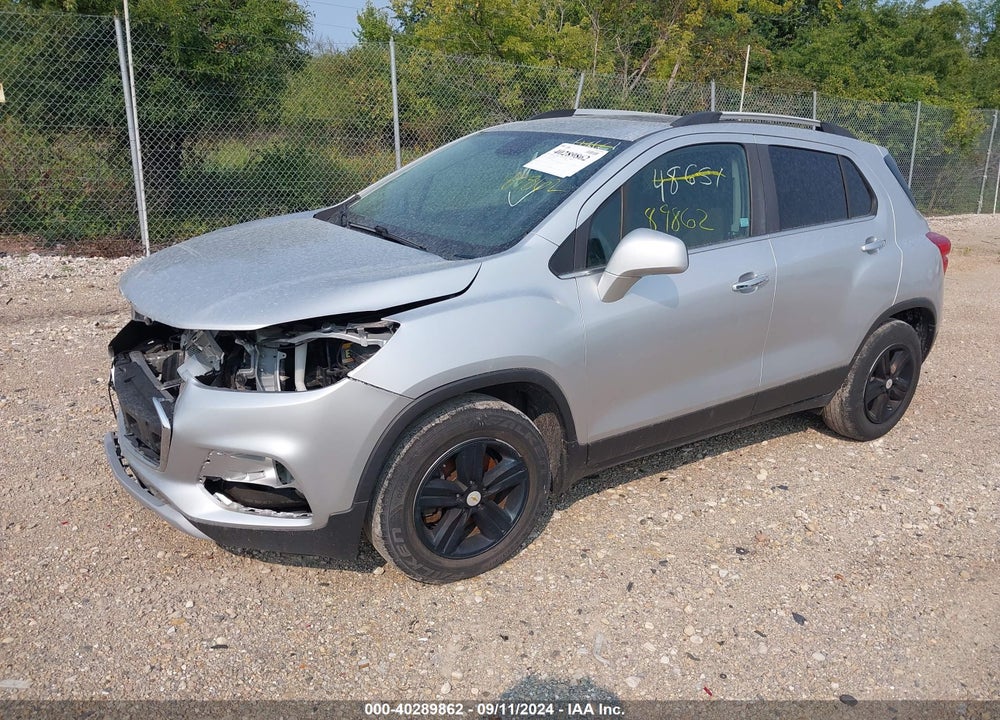 2017 CHEVROLET TRAX LT VIN: KL7CJLSB8HB059319