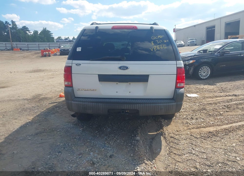 2003 FORD EXPLORER XLS VIN: 1FMZU62K43ZB48886