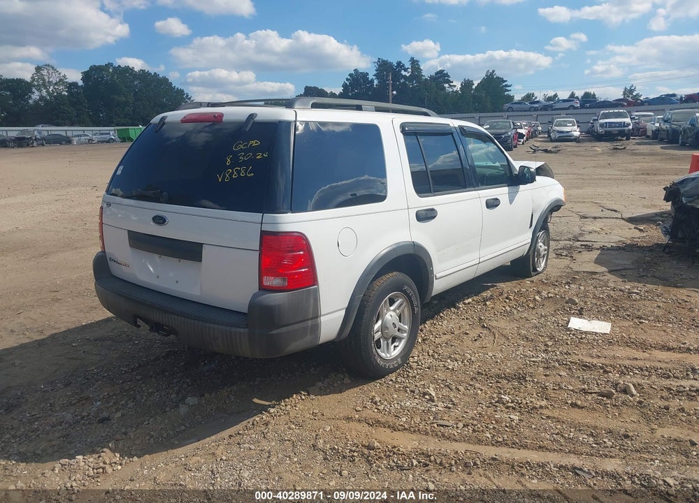 2003 FORD EXPLORER XLS VIN: 1FMZU62K43ZB48886