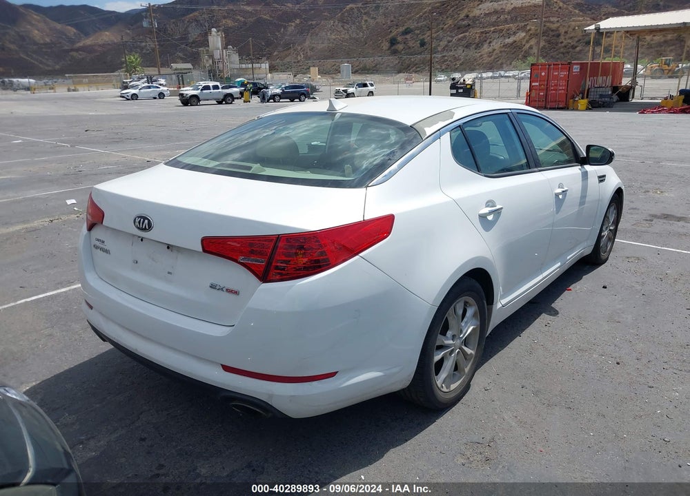 2013 KIA OPTIMA VIN: 5XXGN4A74DG226971