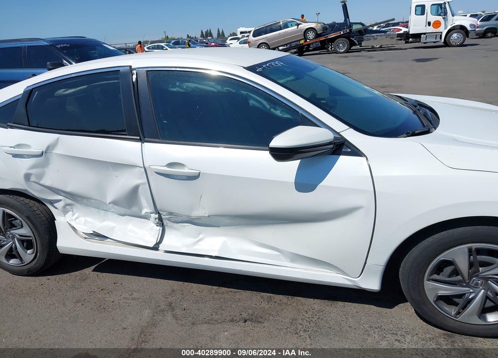 2020 HONDA CIVIC LX VIN: 2HGFC2F68LH552887