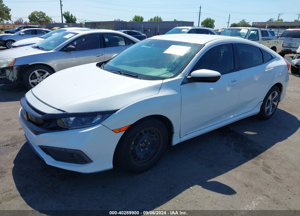 2020 HONDA CIVIC LX VIN: 2HGFC2F68LH552887