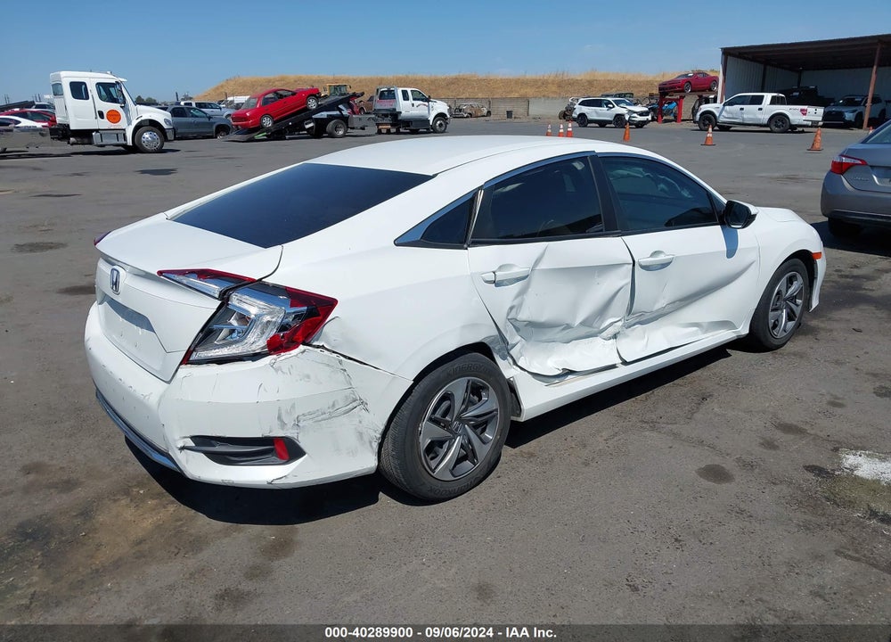 2020 HONDA CIVIC LX VIN: 2HGFC2F68LH552887