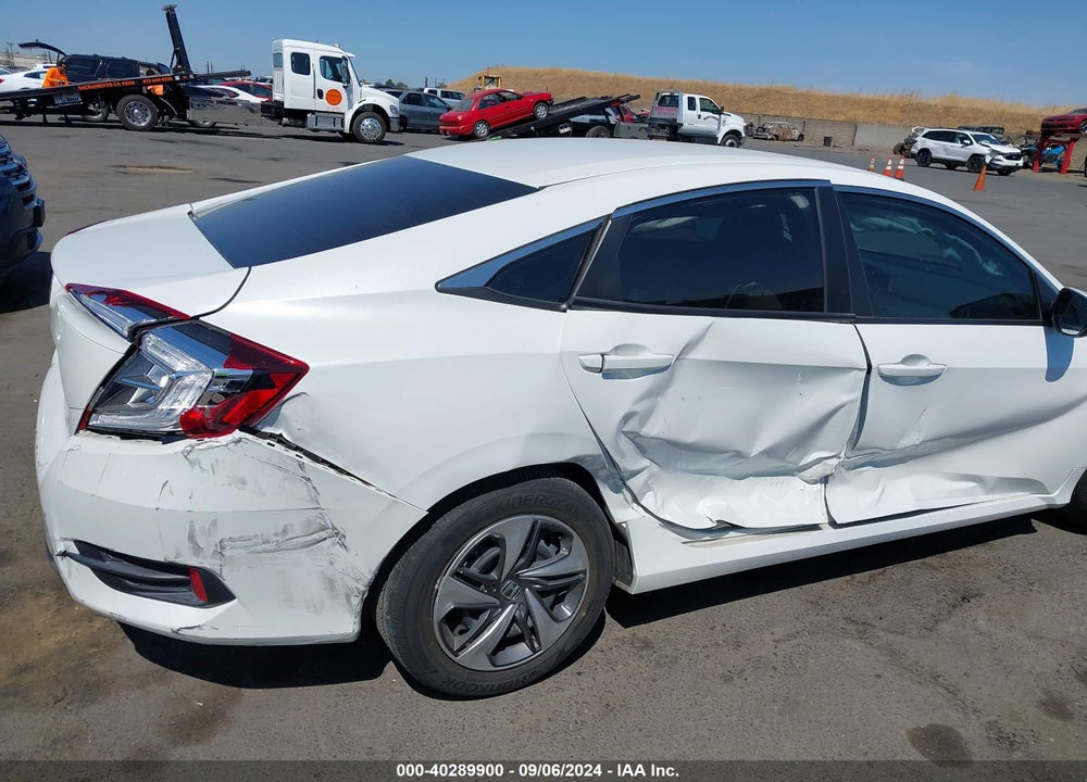 2020 HONDA CIVIC LX VIN: 2HGFC2F68LH552887
