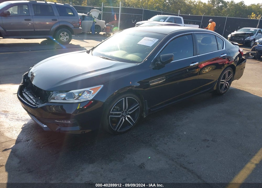 2017 HONDA ACCORD SPORT VIN: 1HGCR2F56HA111967