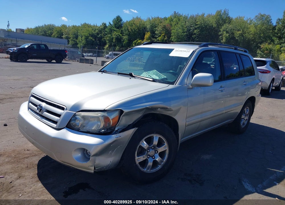 2004 TOYOTA HIGHLANDER V6 VIN: JTEEP21A940066939