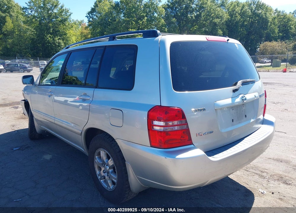 2004 TOYOTA HIGHLANDER V6 VIN: JTEEP21A940066939