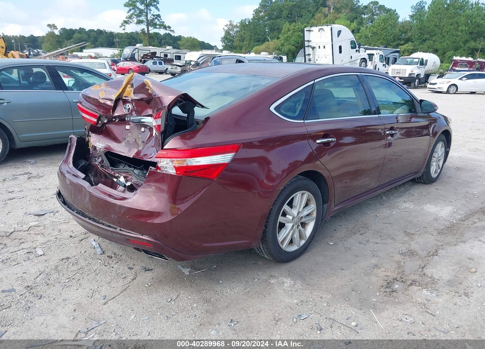 2013 TOYOTA AVALON XLE VIN: 4T1BK1EB8DU048455