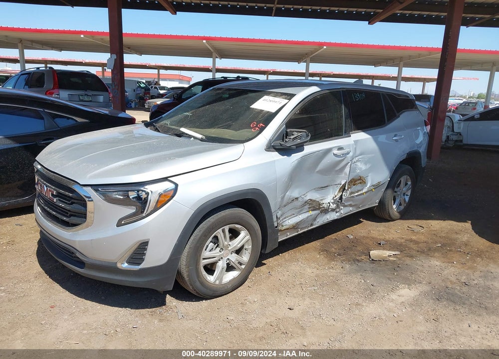2020 GMC TERRAIN FWD SLE VIN: 3GKALMEV9LL245902
