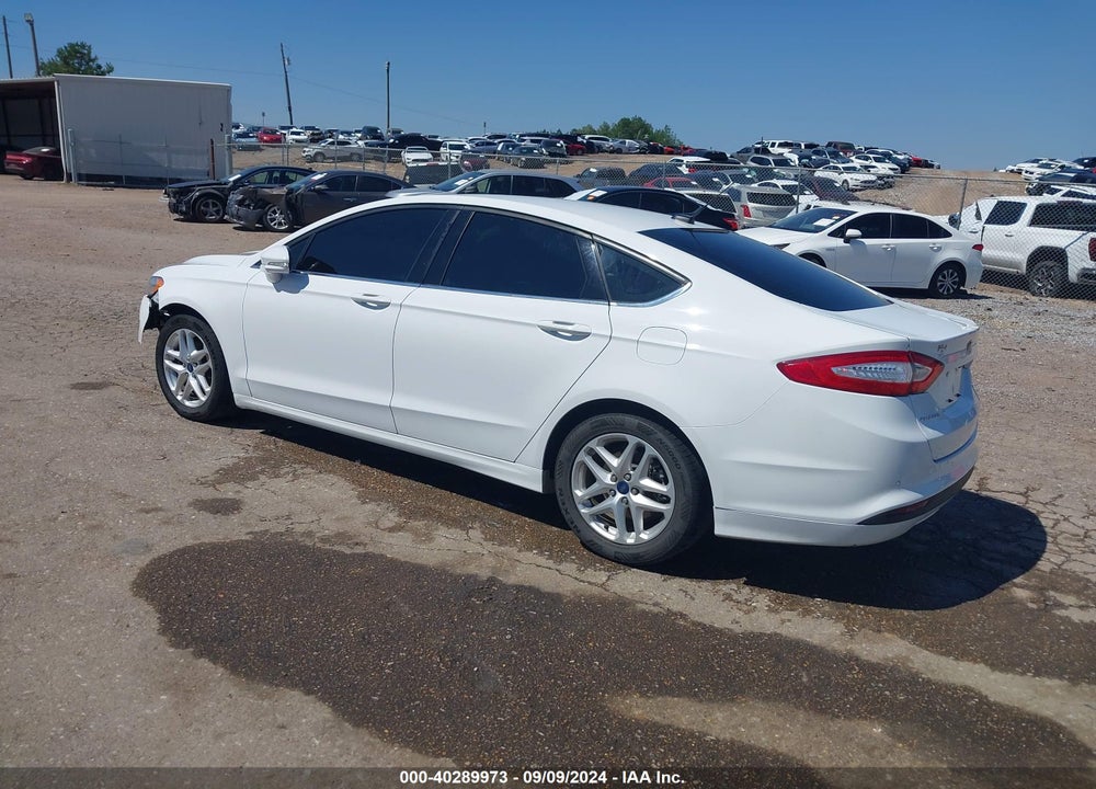 2015 FORD FUSION SE VIN: 3FA6P0H7XFR141664