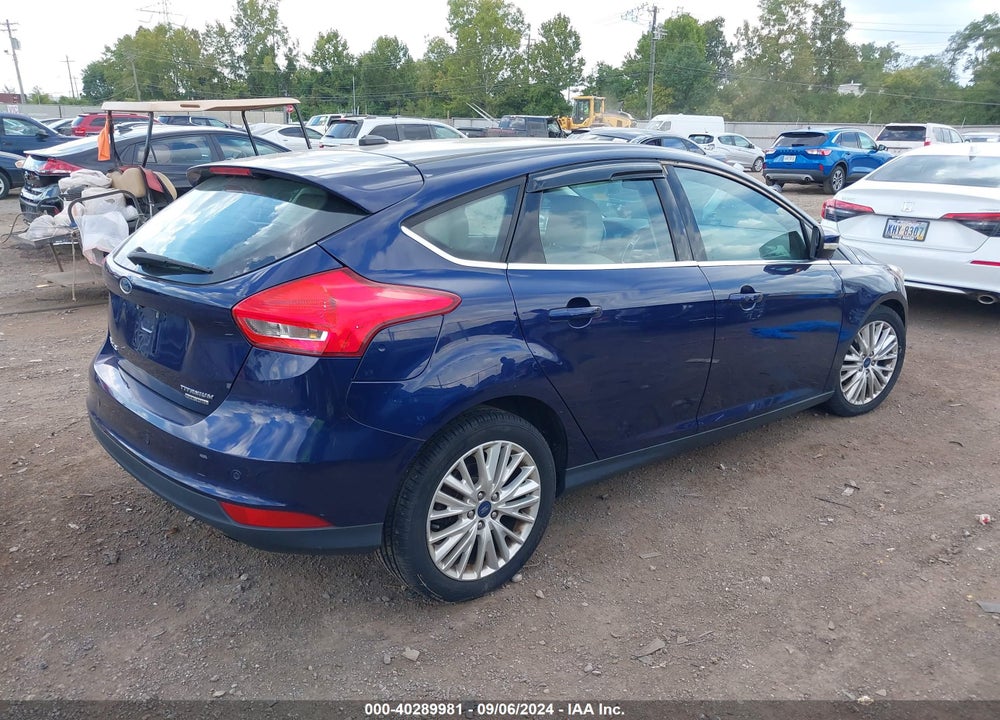 2016 FORD FOCUS TITANIUM VIN: 1FADP3N29GL295297