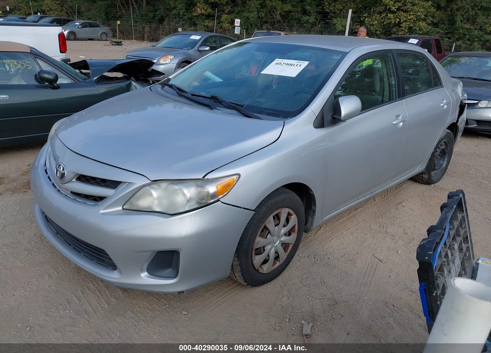 2011 TOYOTA COROLLA LE VIN: 2T1BU4EE1BC546405