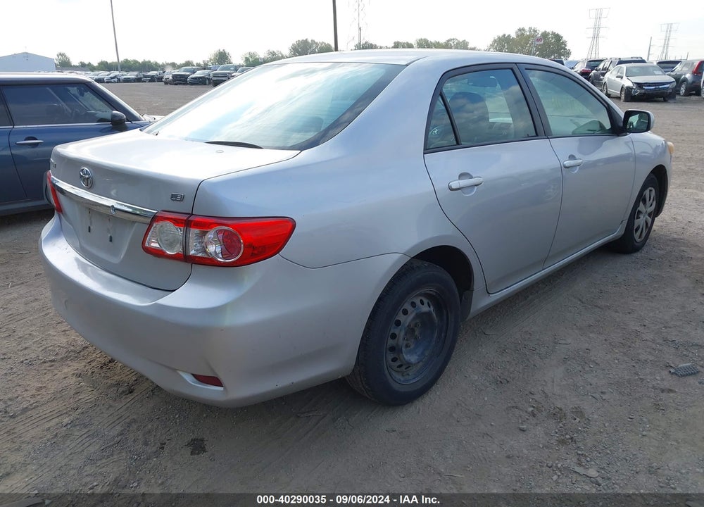 2011 TOYOTA COROLLA LE VIN: 2T1BU4EE1BC546405