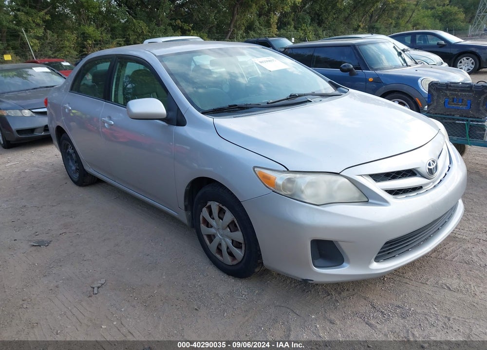 2011 TOYOTA COROLLA LE VIN: 2T1BU4EE1BC546405
