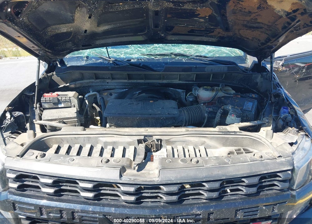 2021 CHEVROLET SILVERADO 1500 4WD SHORT BED CUSTOM TRAIL BOSS VIN: 1GCPYCEF3MZ283081
