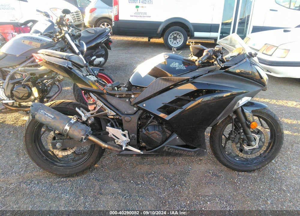 2014 KAWASAKI EX300 B VIN: JKAEX8B19EDA08875