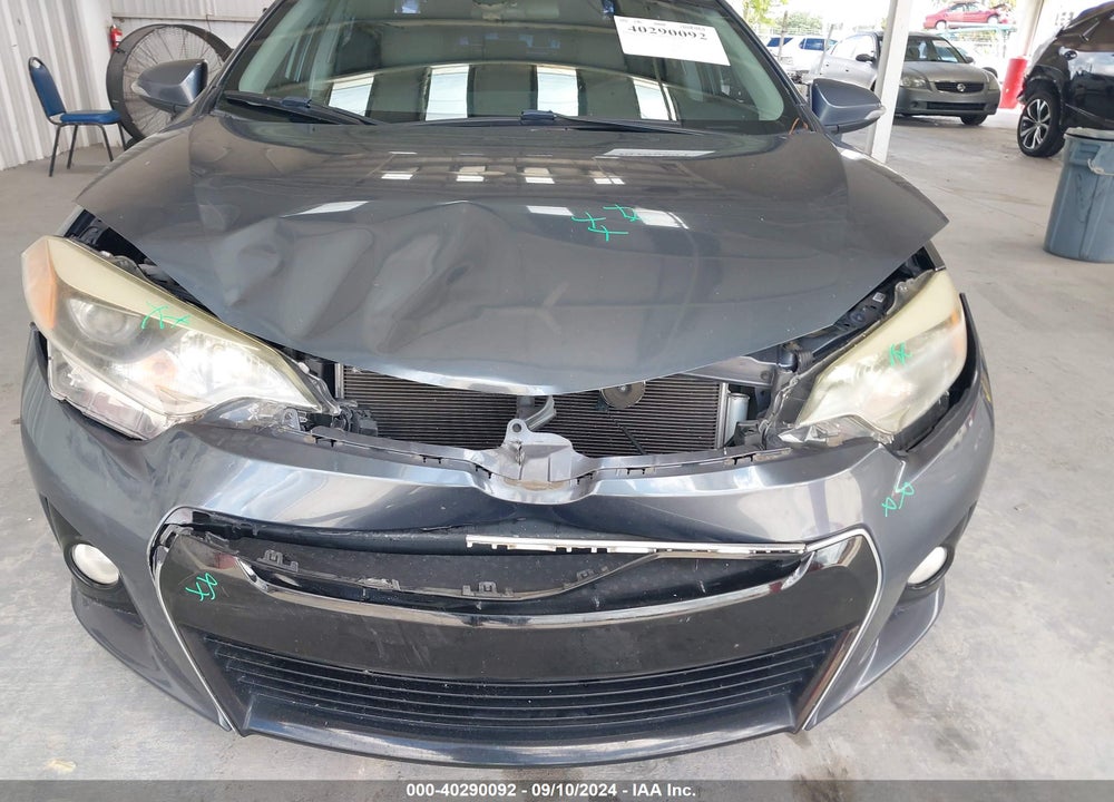 2015 TOYOTA COROLLA S PLUS VIN: 5YFBURHE9FP346094