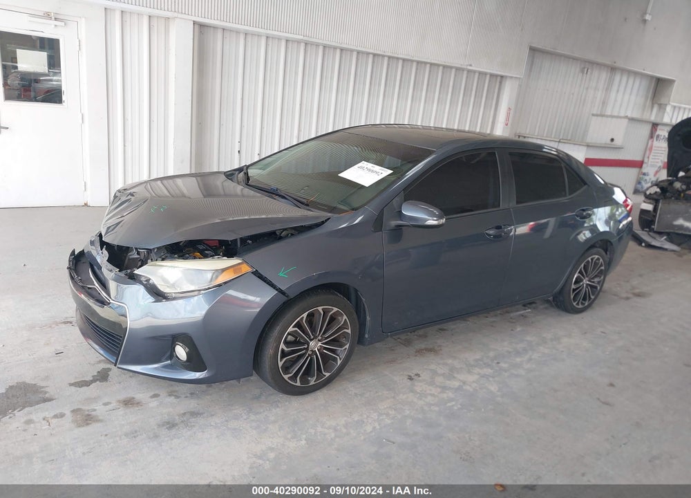 2015 TOYOTA COROLLA S PLUS VIN: 5YFBURHE9FP346094