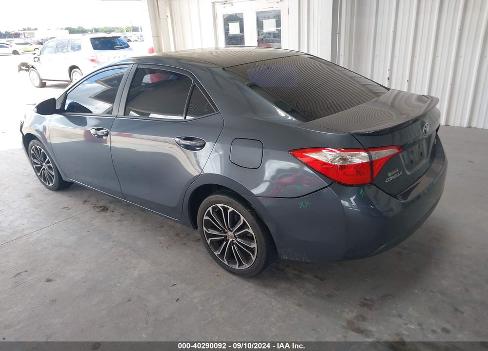 2015 TOYOTA COROLLA S PLUS VIN: 5YFBURHE9FP346094
