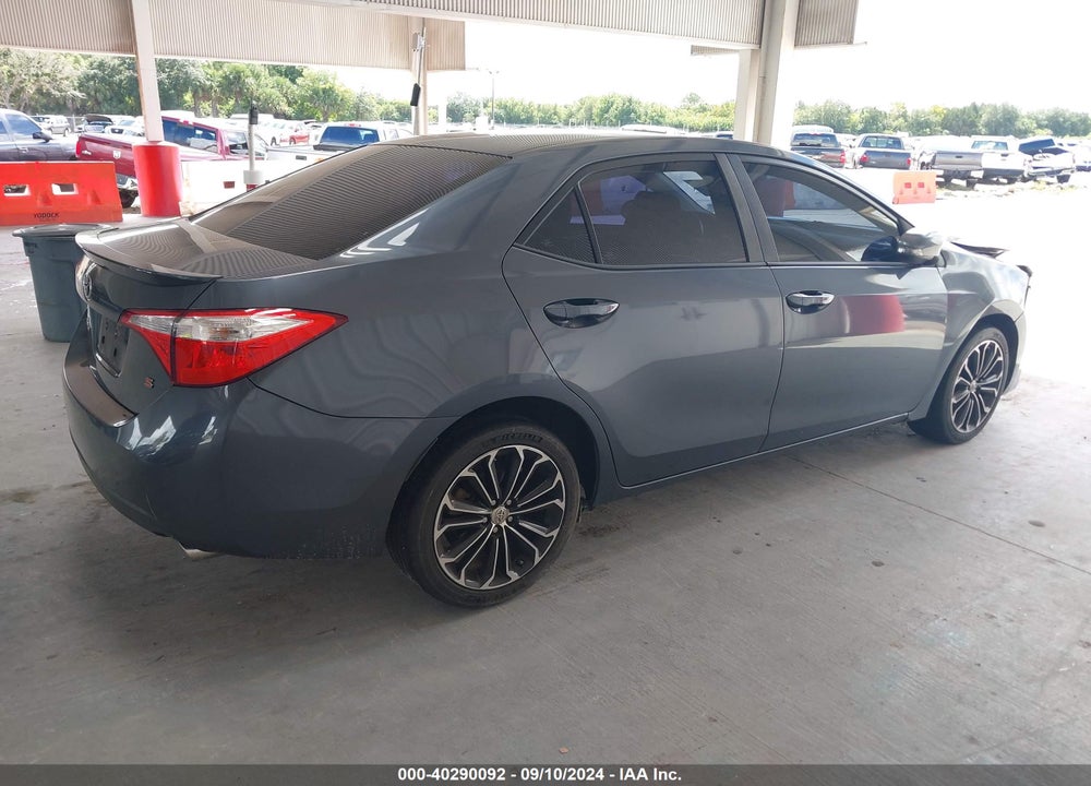 2015 TOYOTA COROLLA S PLUS VIN: 5YFBURHE9FP346094