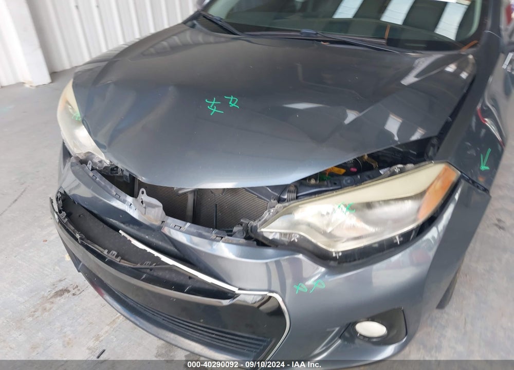 2015 TOYOTA COROLLA S PLUS VIN: 5YFBURHE9FP346094