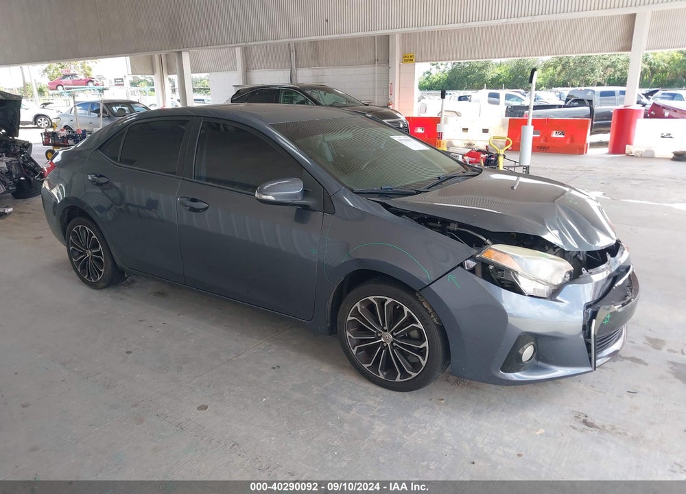 2015 TOYOTA COROLLA S PLUS VIN: 5YFBURHE9FP346094