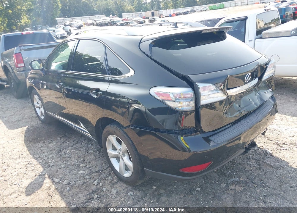 2012 LEXUS RX 350 VIN: 2T2BK1BA4CC129217