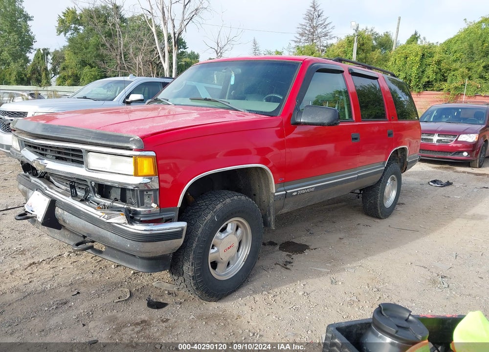 1999 CHEVROLET TAHOE LS VIN: 1GNEK13R5XJ436564
