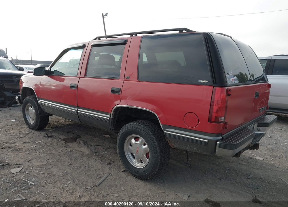 1999 CHEVROLET TAHOE LS VIN: 1GNEK13R5XJ436564