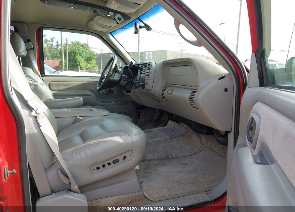 1999 CHEVROLET TAHOE LS VIN: 1GNEK13R5XJ436564