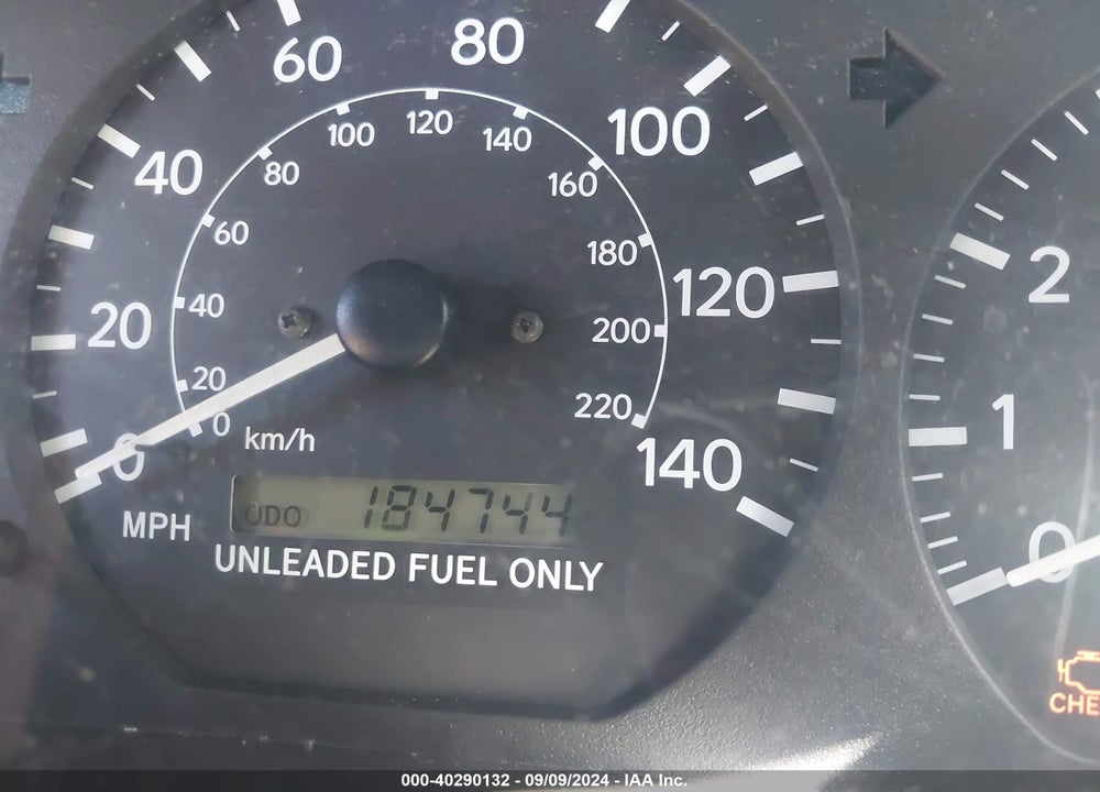 1998 TOYOTA CAMRY XLE V6 VIN: 4T1BF28K2WU057791