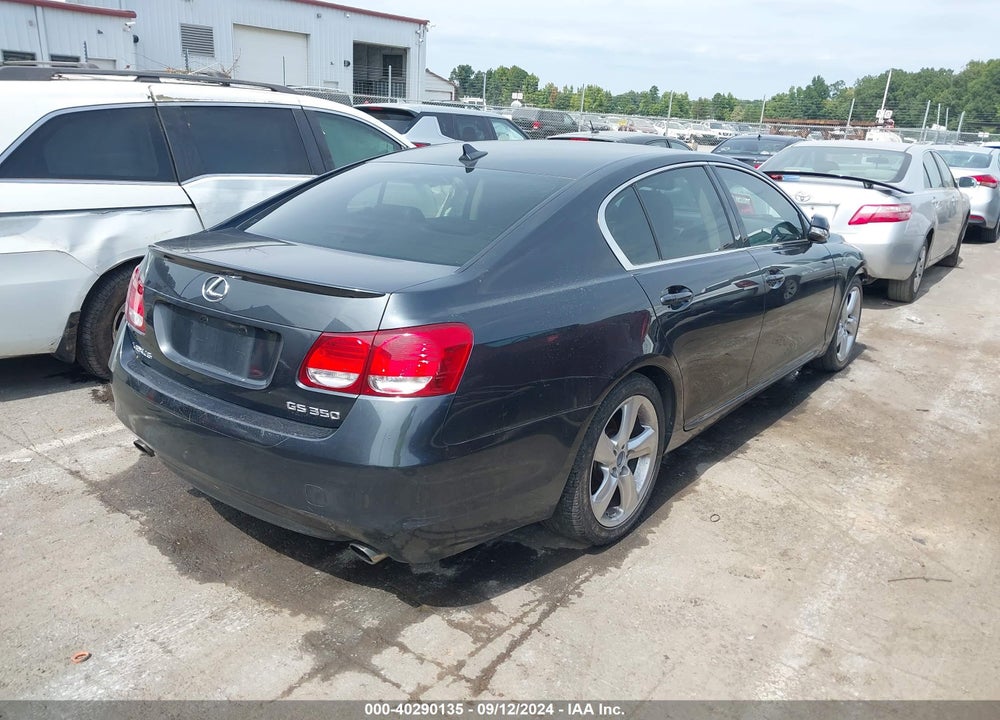 2010 LEXUS GS 350 VIN: JTHBE1KS9A0048515