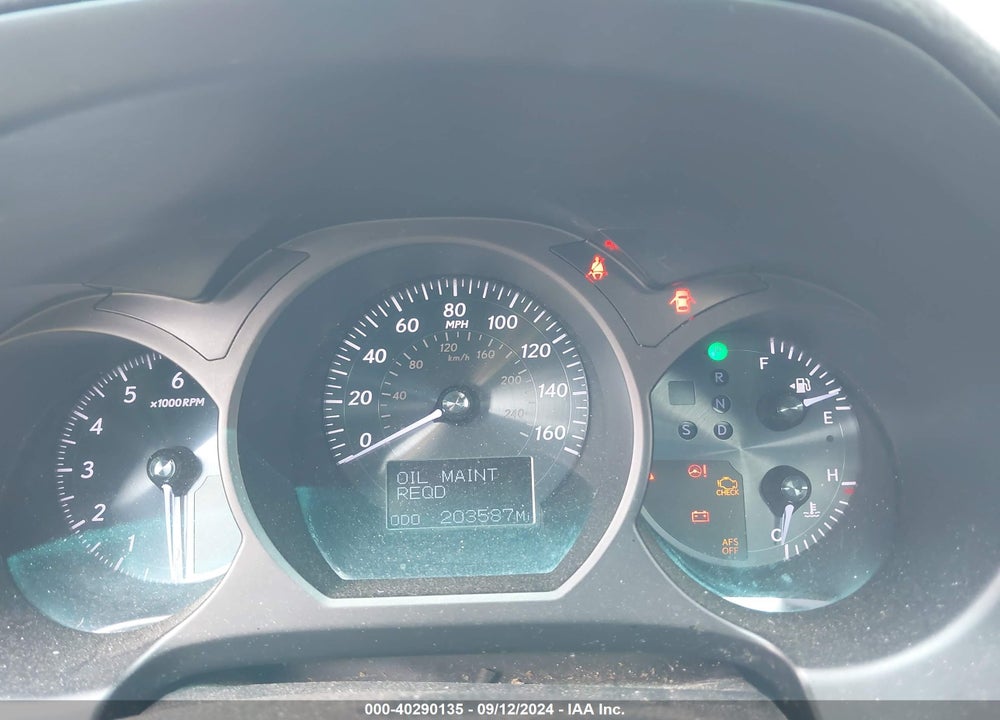 2010 LEXUS GS 350 VIN: JTHBE1KS9A0048515