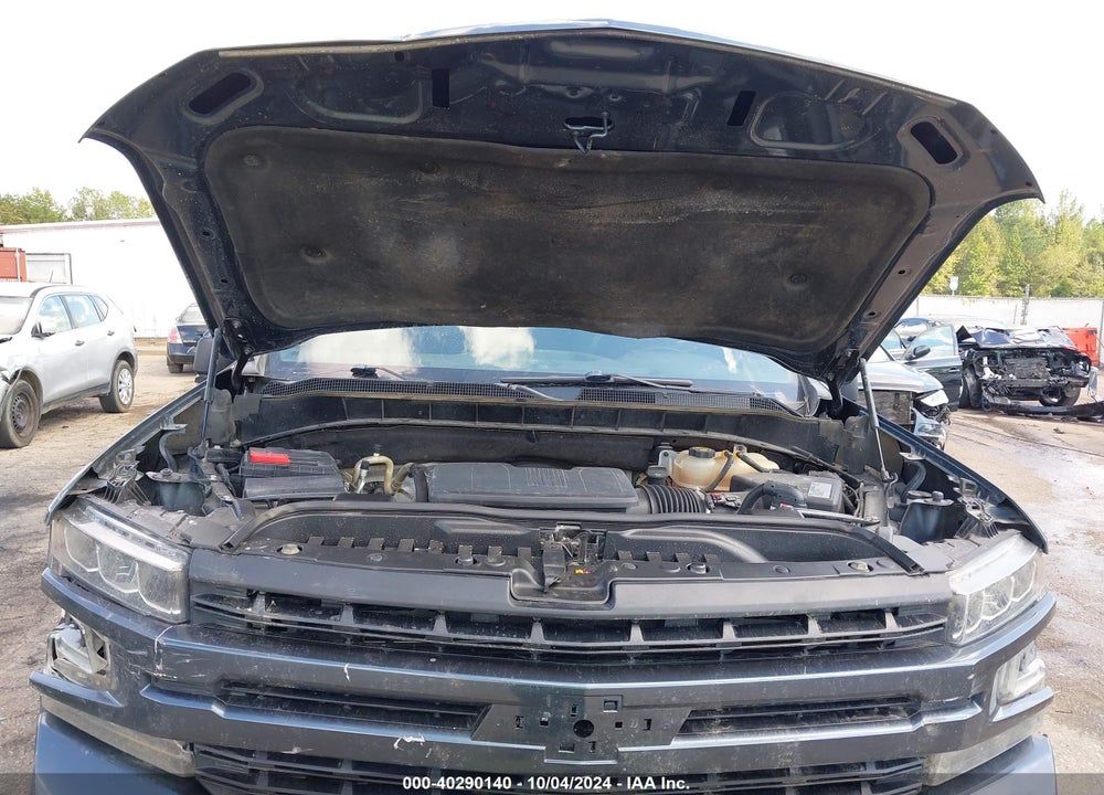 2020 CHEVROLET SILVERADO 1500 4WD SHORT BED RST VIN: 3GCUYEEDXLG403342