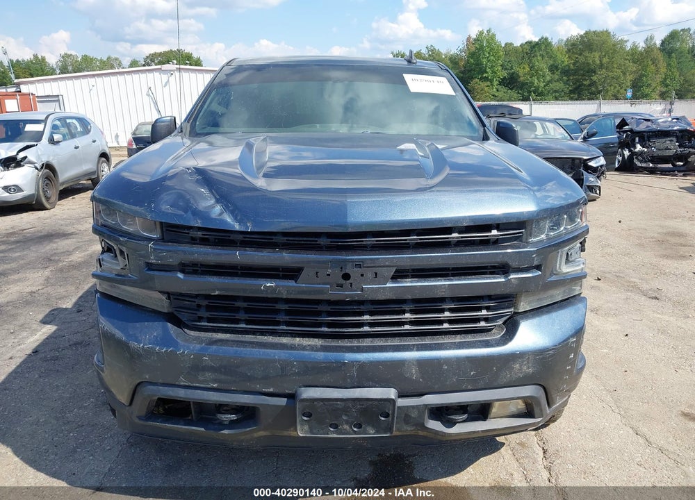 2020 CHEVROLET SILVERADO 1500 4WD SHORT BED RST VIN: 3GCUYEEDXLG403342