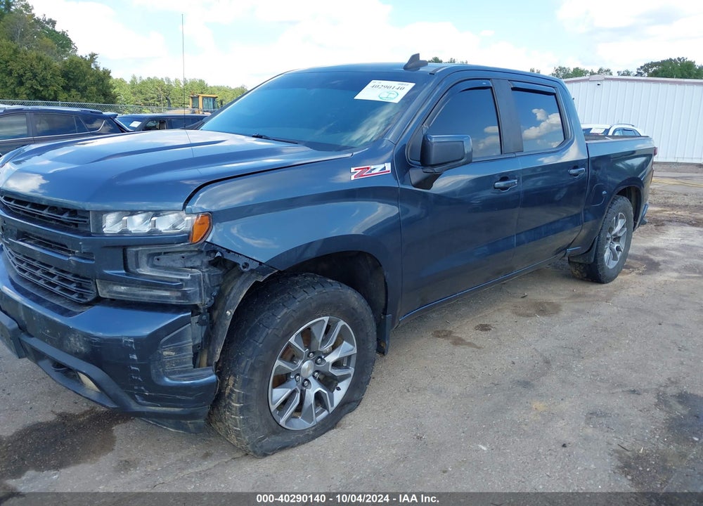 2020 CHEVROLET SILVERADO 1500 4WD SHORT BED RST VIN: 3GCUYEEDXLG403342