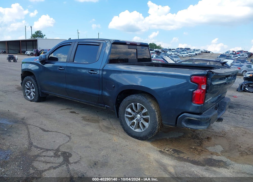 2020 CHEVROLET SILVERADO 1500 4WD SHORT BED RST VIN: 3GCUYEEDXLG403342