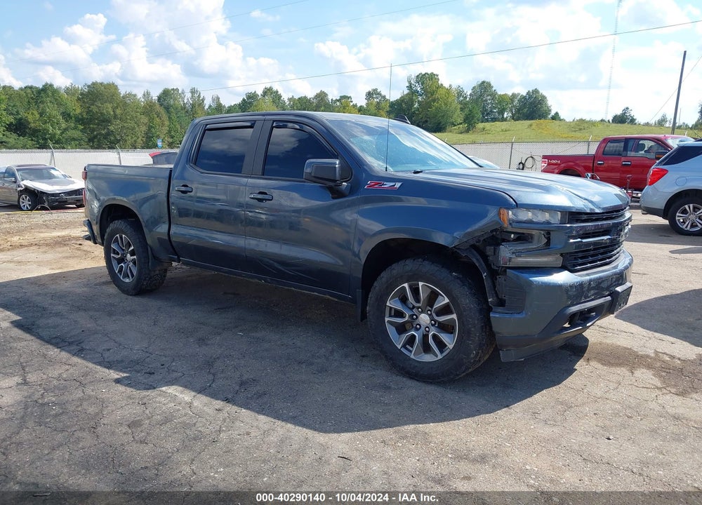2020 CHEVROLET SILVERADO 1500 4WD SHORT BED RST VIN: 3GCUYEEDXLG403342