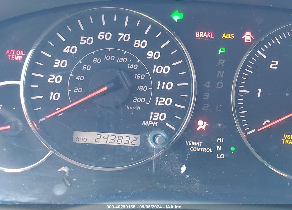 2007 LEXUS GX 470 VIN: JTJBT20X970127006