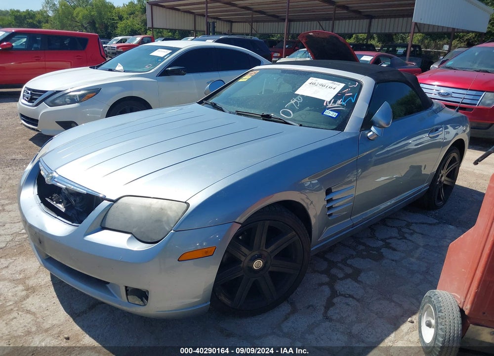 2008 CHRYSLER CROSSFIRE LIMITED VIN: 1C3LN65L28X075567