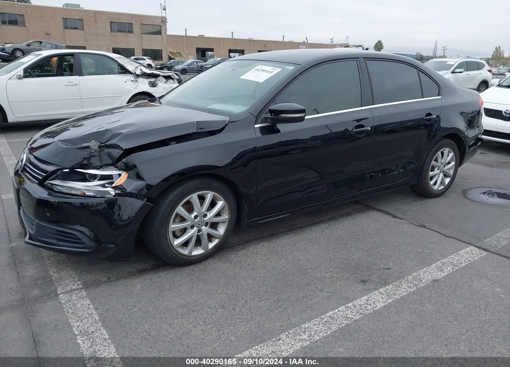 2014 VOLKSWAGEN JETTA 1.8T SE VIN: 3VWD17AJ5EM313920