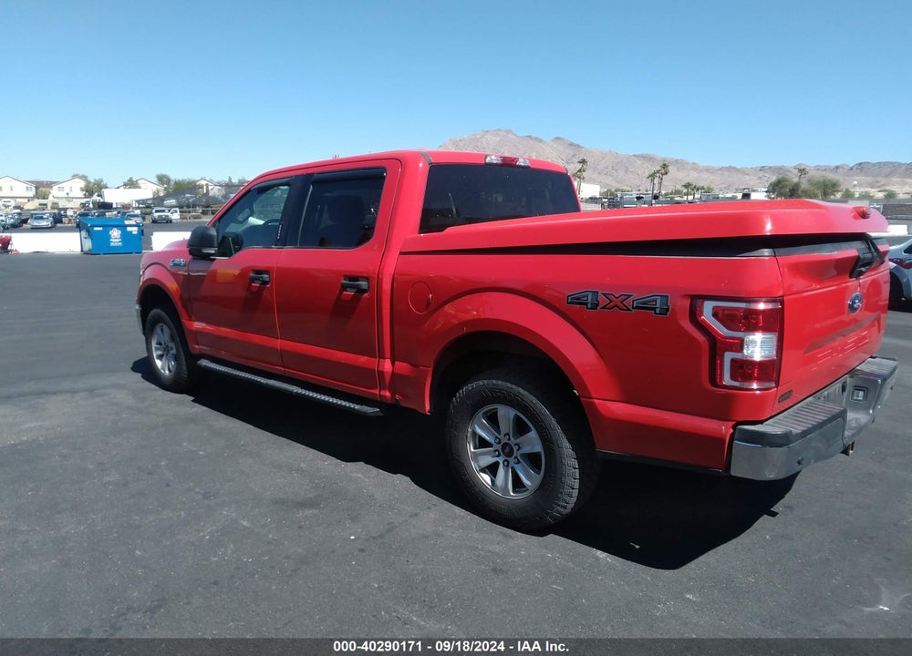 2019 FORD F-150 XLT VIN: 1FTEW1E52KKD29563