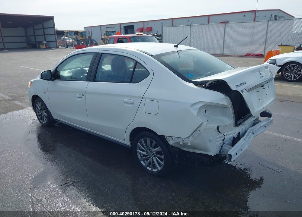 2019 MITSUBISHI MIRAGE G4 ES VIN: ML32F3FJ6KHF08122